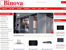 Tablet Screenshot of binova.vn