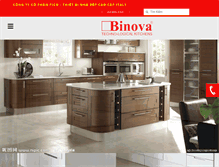 Tablet Screenshot of binova.com.vn